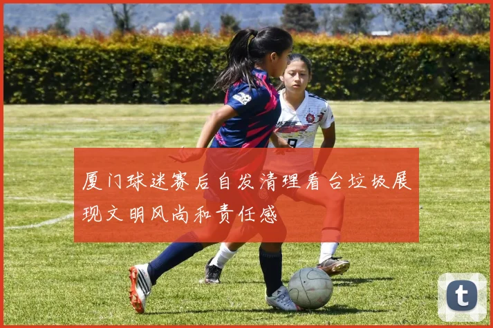 厦门球迷赛后自发清理看台垃圾展现文明风尚和责任感